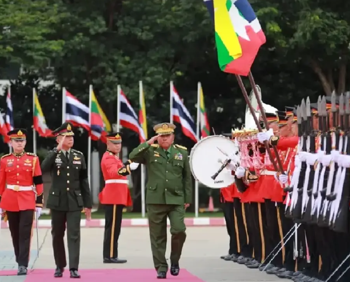 Thai, Myanmar military chiefs meet as post-coup thaw progresses
